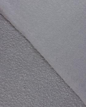 Boucle Swirl Fabric Wool Effect Light Grey - Tissushop