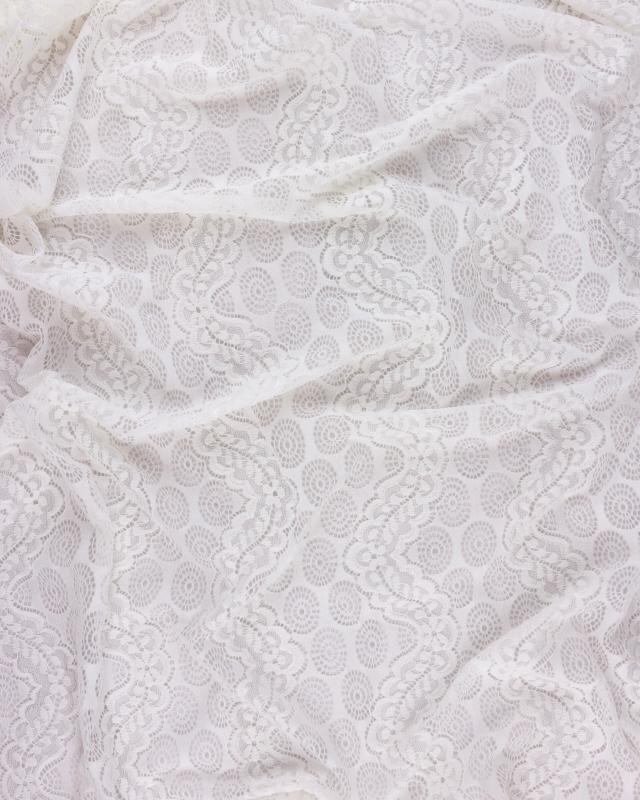 Dentelle Mila Blanc - Tissushop