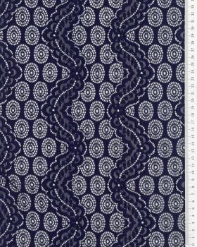 Dentelle Mila Bleu Marine - Tissushop