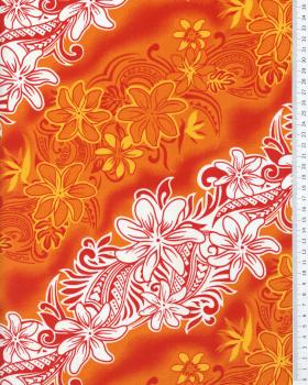 Polynesian Fabric KARI Apricot - Tissushop