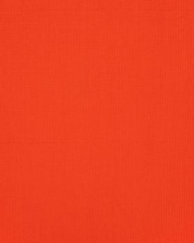 Plain waffle stretch fabric Orange - Tissushop