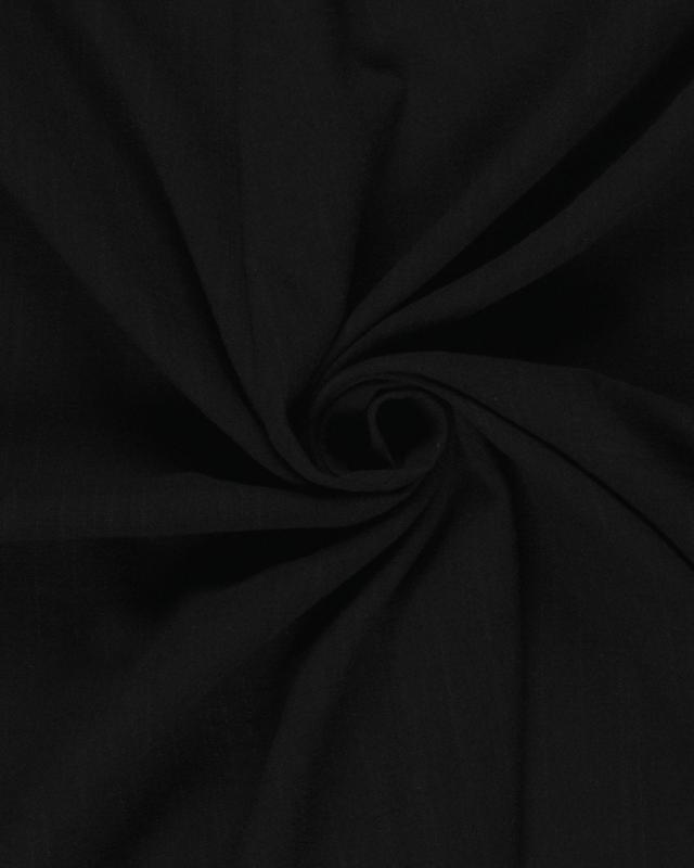 Plain Cotton Viscose Black - Tissushop