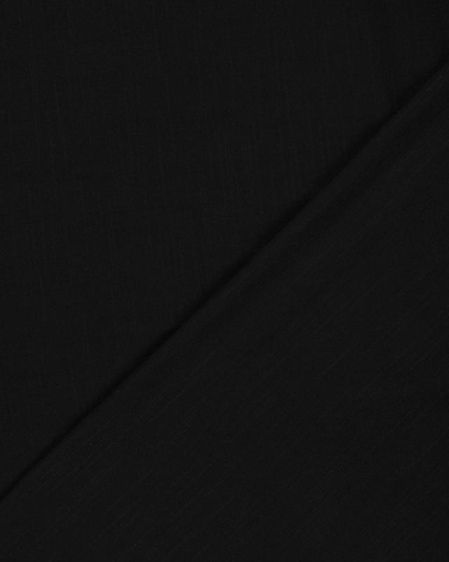 Plain Cotton Viscose Black - Tissushop