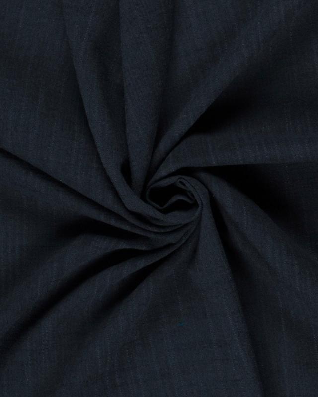 Plain Cotton Viscose Navy Blue - Tissushop