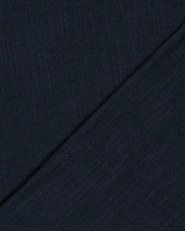 Plain Cotton Viscose Navy Blue - Tissushop