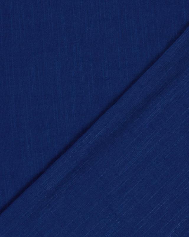 Plain Cotton Viscose Royal Blue - Tissushop