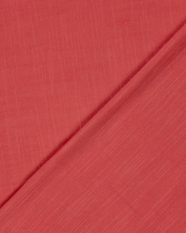 Plain Cotton Viscose Coral - Tissushop