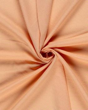 Seersucker Vichy Cotton Popeline Peach - Tissushop