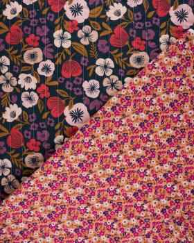 Muslin Bounded Fabric Reversible Printed Palawa - Tissushop