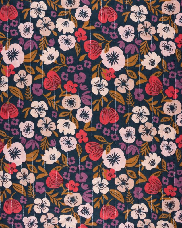 Muslin Bounded Fabric Reversible Printed Palawa - Tissushop