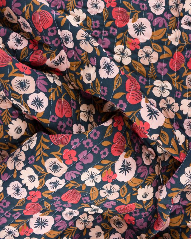 Muslin Bounded Fabric Reversible Printed Palawa - Tissushop