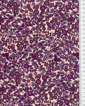 Coton enduit Barbara Violet - Tissushop