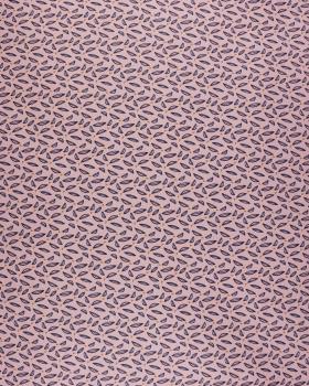 Hoja Coated Cotton Pink - Tissushop