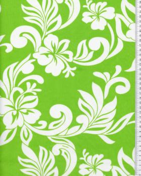 Polynesian Fabric KUATINI Green - Tissushop