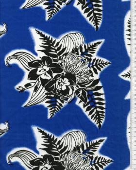 Polynesian Fabric ENOA Blue - Tissushop