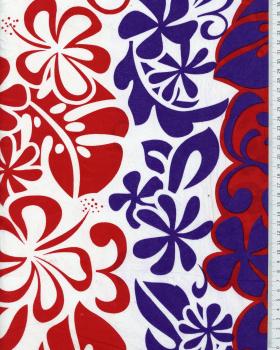 Polynesian Fabric EIMEO Purple - Tissushop