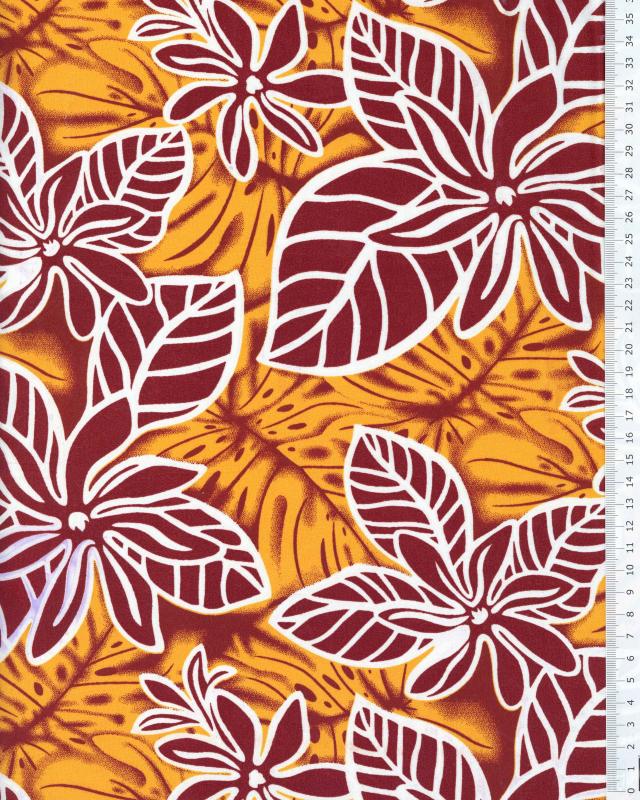Polynesian Fabric NAEOLE Brown - Tissushop