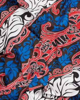 Polynesian Fabric VAIRANI Red - Tissushop