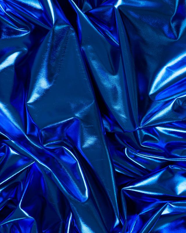 Lycra Foiled Blue Lagon - Tissushop