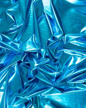 Lycra Foiled Turquoise Blue - Tissushop