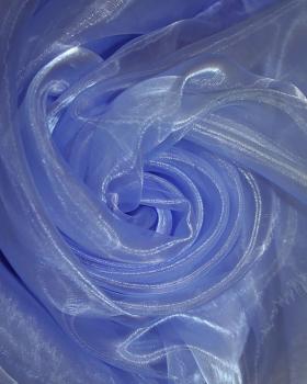 Plain Organza Azure Blue - Tissushop