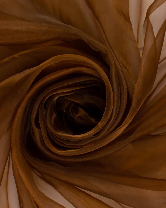 Plain Organza Brown - Tissushop