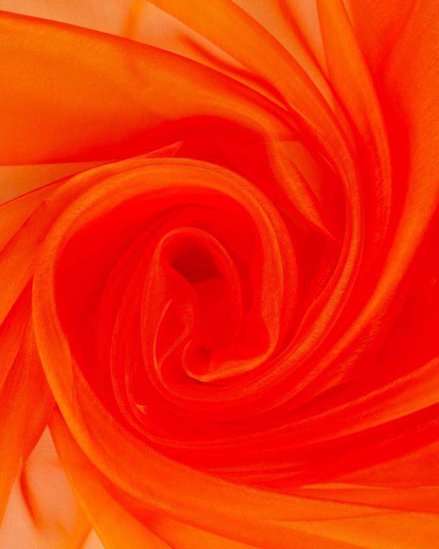 Plain Organza Tangerine - Tissushop