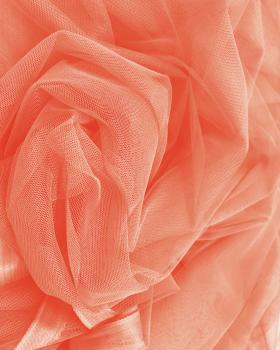 Plain Soft Tulle Salmon - Tissushop