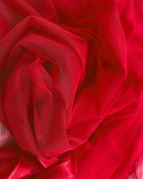 Plain Soft Tulle Red - Tissushop