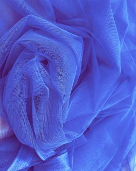 Plain Soft Tulle Azure Blue - Tissushop