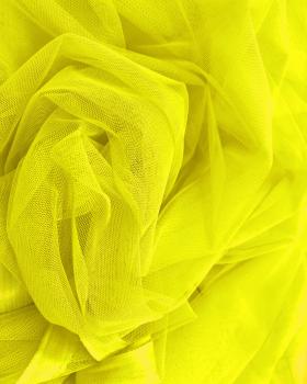 Tulle Souple Uni Jaune - Tissushop