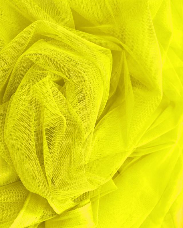 Plain Soft Tulle Yellow - Tissushop