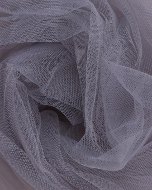 Plain Soft Tulle Grey - Tissushop