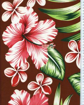 Polynesian Fabric AVERA Brown - Tissushop