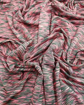 Jersey stretch Abstrait Rose - Tissushop