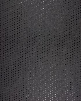 Round Glitter Fabric Black - Tissushop