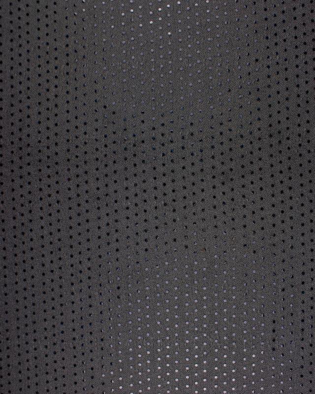 Round Glitter Fabric Black - Tissushop