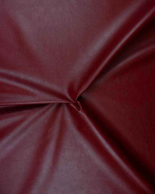 Imitation Leather Bordeaux - Tissushop