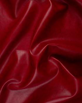 Imitation Leather Medium Grain Red - Tissushop