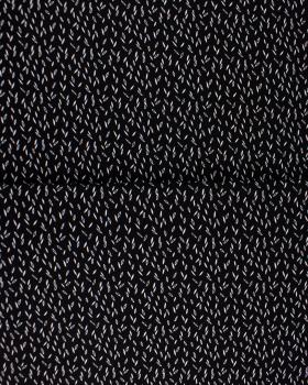Viscose Grain Black - Tissushop