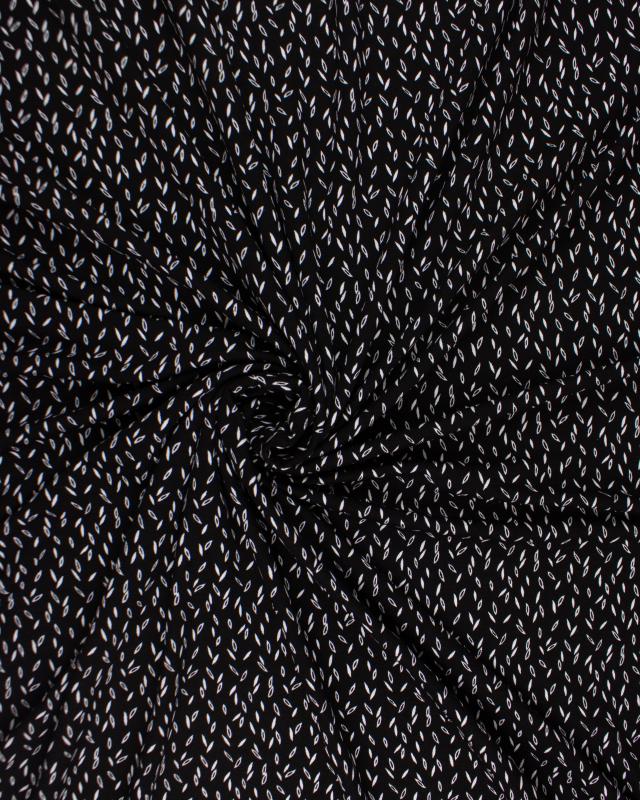 Viscose Grain Black - Tissushop