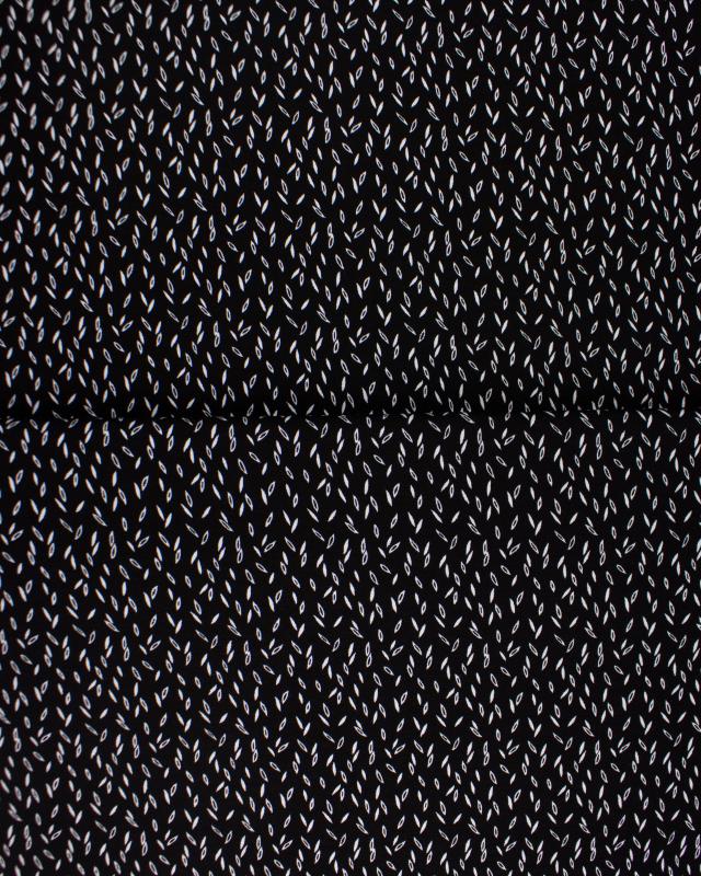 Viscose Grain Black - Tissushop