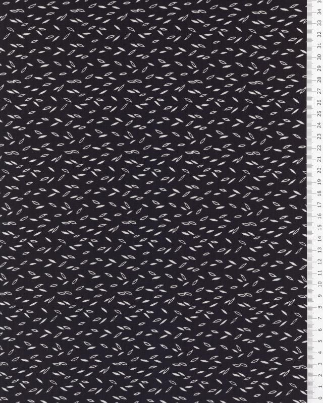 Viscose Grain Black - Tissushop