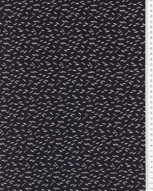 Viscose Grain Black - Tissushop