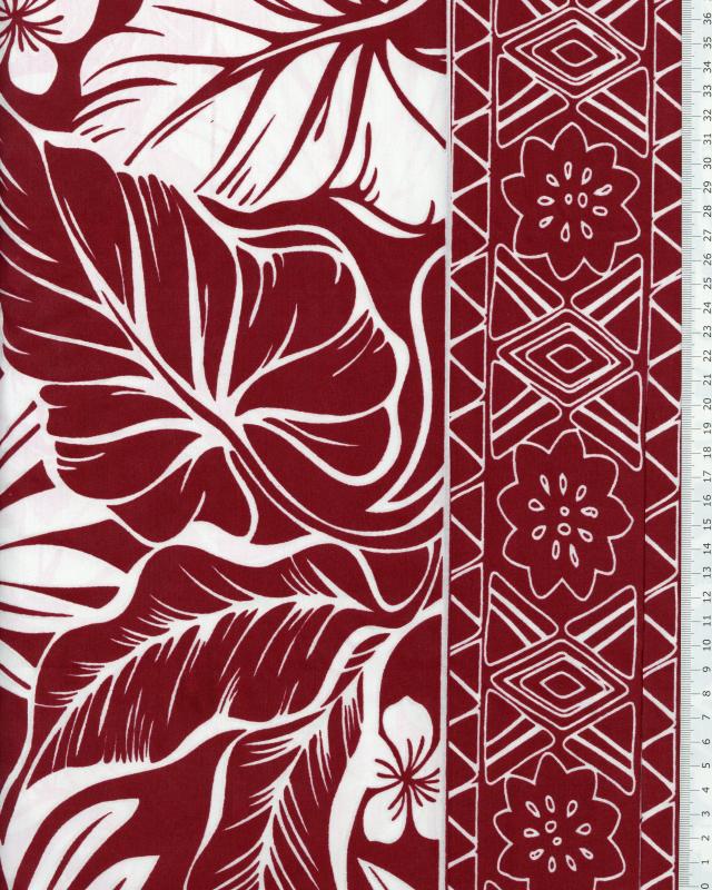 Polynesian Fabric ATERA Brown - Tissushop