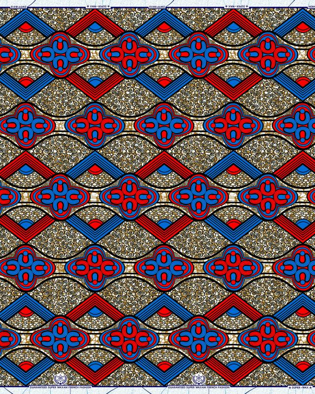 Boldly Colored African Wax Print Fabric from Ghana – Ananse Village