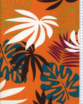 Polynesian Fabric MOEAVA Orange - Tissushop