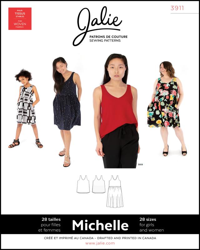 Sewing pattern - JALIE 3911 Michelle - Tissushop