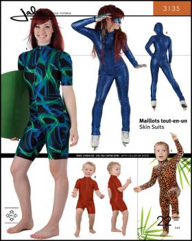 Sewing pattern - JALIE 3135 Skinsuits - Tissushop