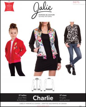 Patron de couture - JALIE 3675 Charlie - Tissushop